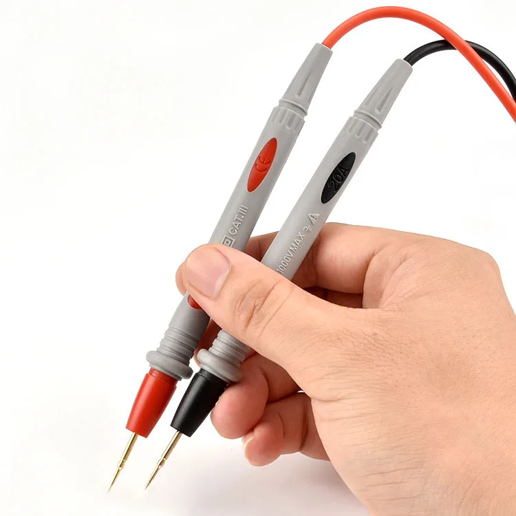 Multímetro de prueba, Cable de alambre AC DC Digital 1000V 20A 10A, aguja de punta fina CAT III, sondas de medición, bolígrafo, probador de puntas de alambre - imagen 4