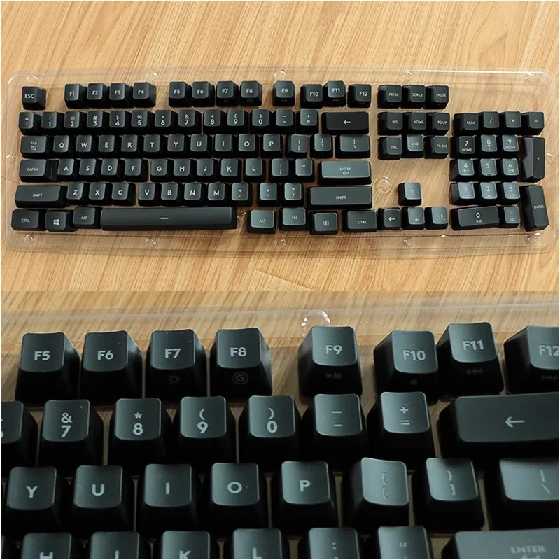 1 Juego de nuevas tapas originales para teclado mecánico Logitech G413 con interruptores Romer-G, teclas retroiluminadas auténticas, versión estadounidense - imagen 2