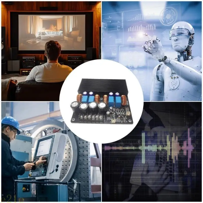 E21E Avanzado TPA3255 Núcleos dobles Amplificadores 600W Junta mejorada estabilidad eléctrica Actuaciones sonido para - imagen 4