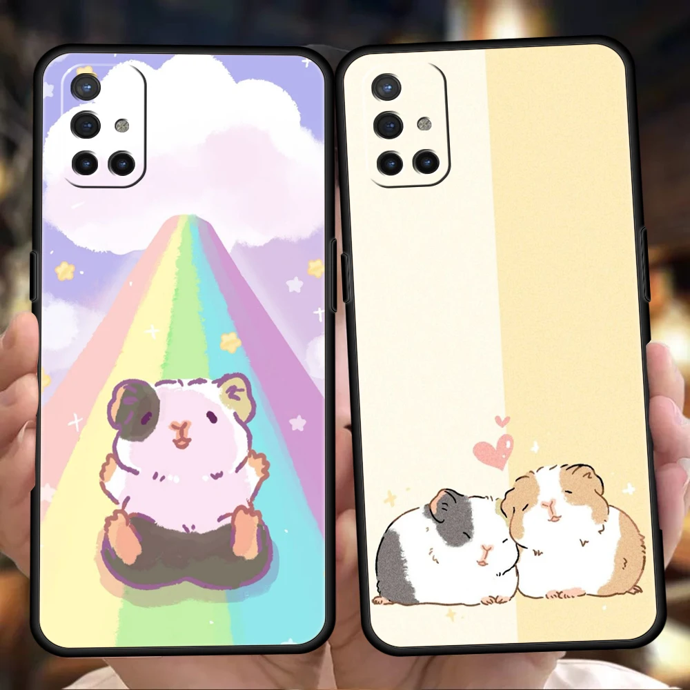 Funda de teléfono para OnePlus 13 12 11 10 9 Pro 9T 13R 12R 10R 9RT 10T 8T 8 Nord 2T CE 2 3 5G N30 cubierta Animal conejillo de indias Cavy lindo
