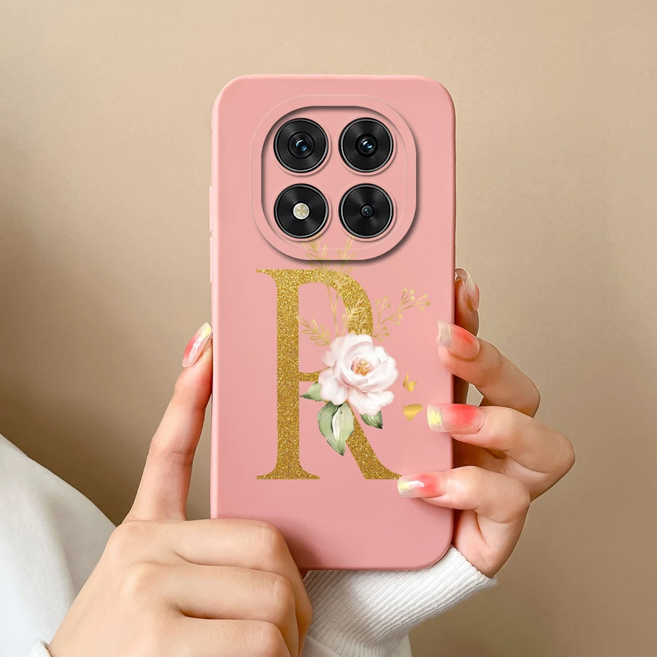 Funda para Redmi Note 14 Pro Plus letra Simple silicona líquida suave a prueba de golpes funda de teléfono para Redmi Note14 14Pro 4G 5G Fundas - imagen 4