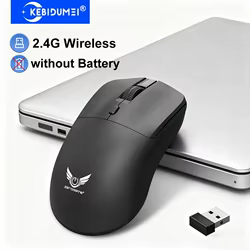 Ratón inalámbrico de 2,4G, ratón óptico de oficina para juegos, ratón ergonómico de 800-1200-1600 DPI para PC, ordenador, portátil, Macbook