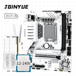 JGINYUE B760M, placa base gaming DDR4 con WiFi y M.2 NVMe