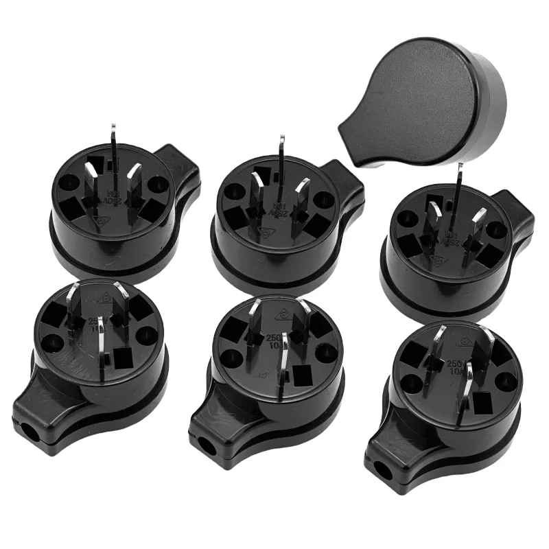 Enchufe de cableado australiano, cable de alimentación con certificación SAA de 3 pines, conector industrial con cable, 250v, 10a, enchufe trislong AU