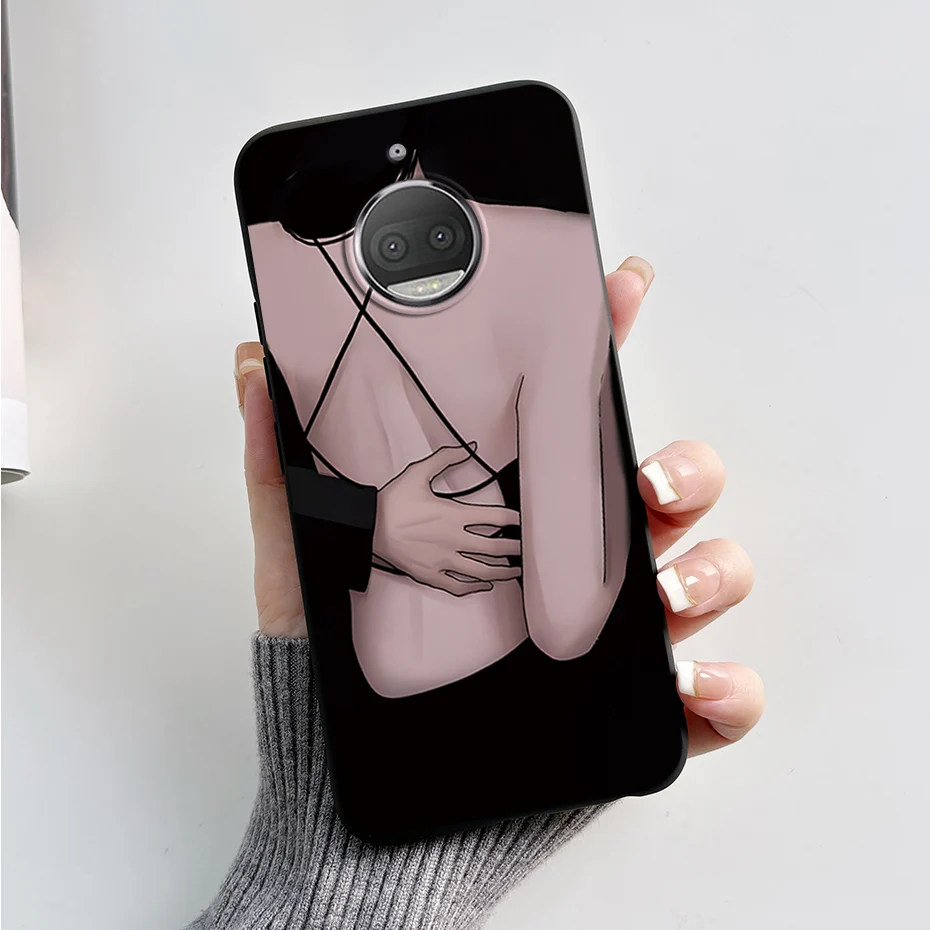 Funda de TPU suave mate para Motorola Moto G5 G5S Plus G5Plus G5SPlus, Funda de teléfono con patrón elegante, Funda trasera ultrafina de silicona - imagen 2