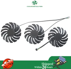 Ventilador 87mm MSI RTX 3080 3070 Refrigeración 4 Pin