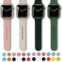 Correa Silicona Deportiva Apple Watch 40-49mm – Serie 9 8 7 6 SE Ultra