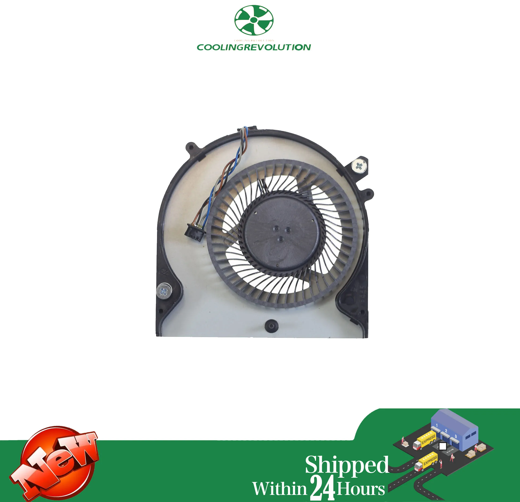 Ventilador de refrigeración para ordenador portátil, accesorio para HP ZBOOK 15U G2 2670001901 796898-001, KSB0705HB DC05V 0.40A 4Pin - imagen 2