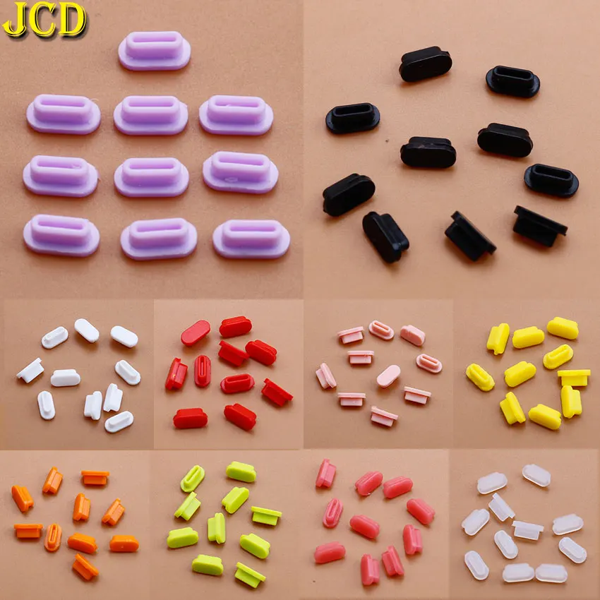 10 Uds. Puerto de carga USB tipo C tapón antipolvo de silicona cubierta de enchufe antipolvo para Iphone Samsung Huawei Xiaomi tapa de enchufe antipolvo para teléfono - imagen 2