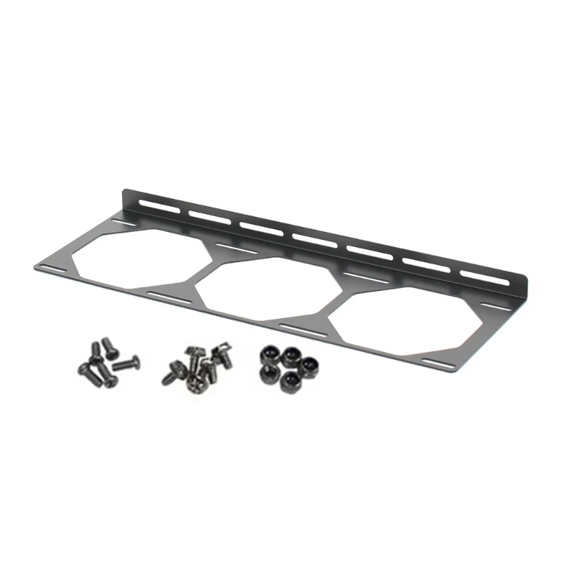 Soporte ventilador para radiador, soporte montaje para radiador 120MM, 240MM y 360MM, accesorio para caja ordenador, - imagen 5