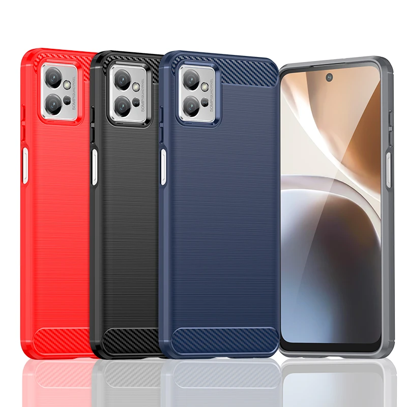 Funda de fibra de carbono TPU suave antigolpes para LG QStylo Plus Q Stylus Plus Q Stylo4 Plus Stylo5 Stylo5X 6 V60 - imagen 5