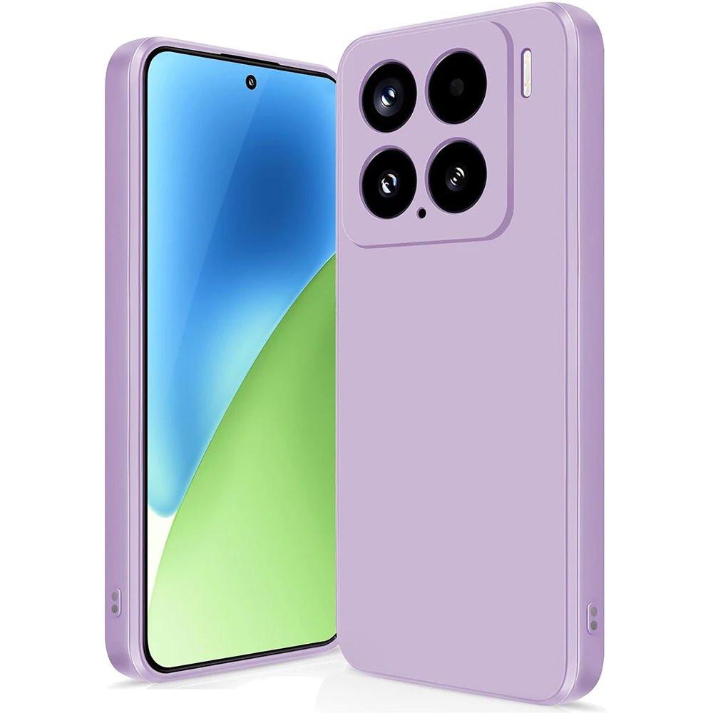 Funda de silicona mate de Color caramelo cuadrado de lujo para Xiaomi Mi 15 14 14T 13 13T 12 12T 12X 11 11T 11X Pro Lite 11i carcasa Ultra suave