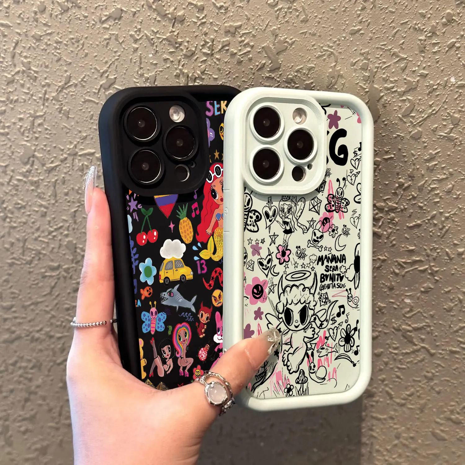 Funda de teléfono de moda Karol G Manana Bichota, nueva temporada para OPPO Realme, 12, 8, 8i, 7i, 11, C11, C12, C15, C20, C21Y, C31, C33, C35, C53, C55 - imagen 2