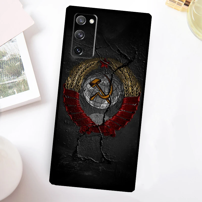 Funda de teléfono Vintage URSS CCCP para Samsung Galaxy S25 S24 S23 Ultra S20 FE S21 FE S22 Plus S9 S10 S25 FE - imagen 3