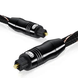 Cable Óptico Toslink EMK 5.1 – Conector SPDIF para TV y Barra de Sonido