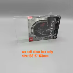 Vitrina transparente para PS5 The Last Faith – Caja protectora