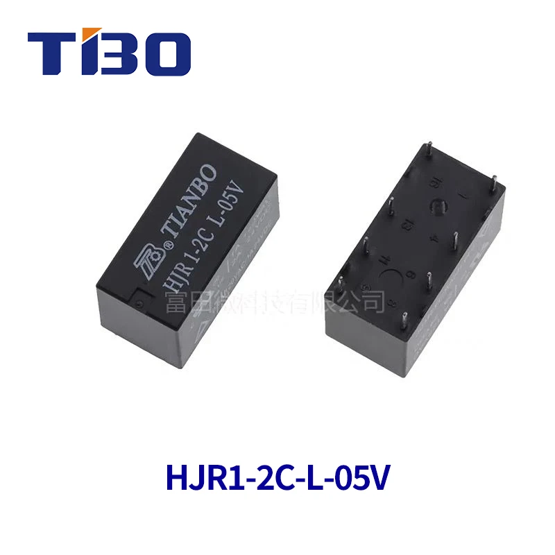 1 Uds relé TIANBO HJR1-2C-L-05V HJR1-2C-L-12V HJR1-2C-L-24V 8 pines 2A sincrónico HK19F HFD27-005 012 024 relé de señal - imagen 4