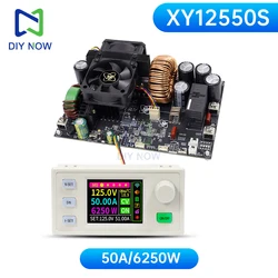 XY12550S Digital DC fuente de alimentación reductor ajustable voltaje constante/módulo de corriente 50A/6250W MPPT carga Solar DC 12-14V