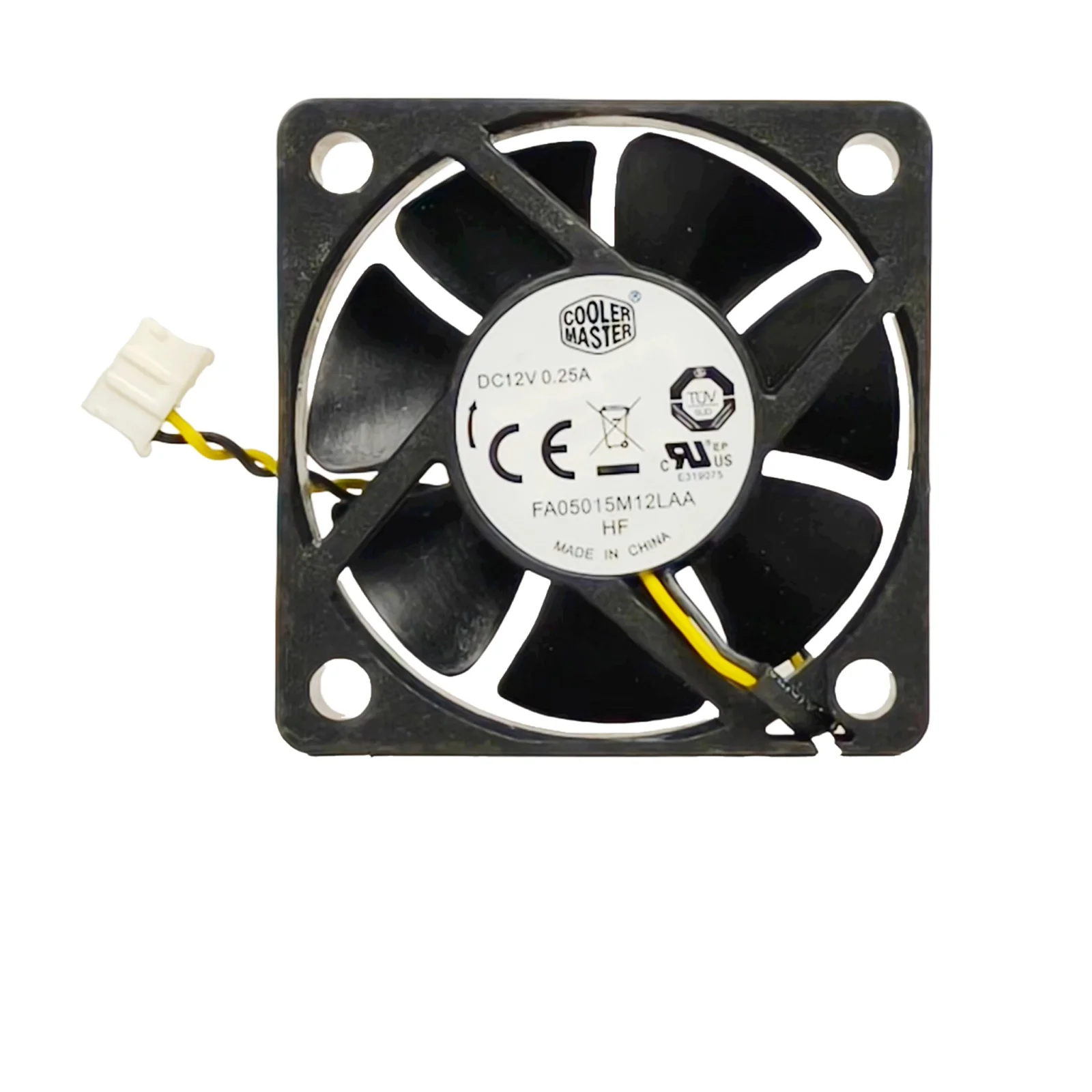 Para Cooler Master FA05015M12LAA 50x50x15mm 12V 0.25A ventilador de refrigeración Industrial de CC de alto flujo de aire para IPC y servidores