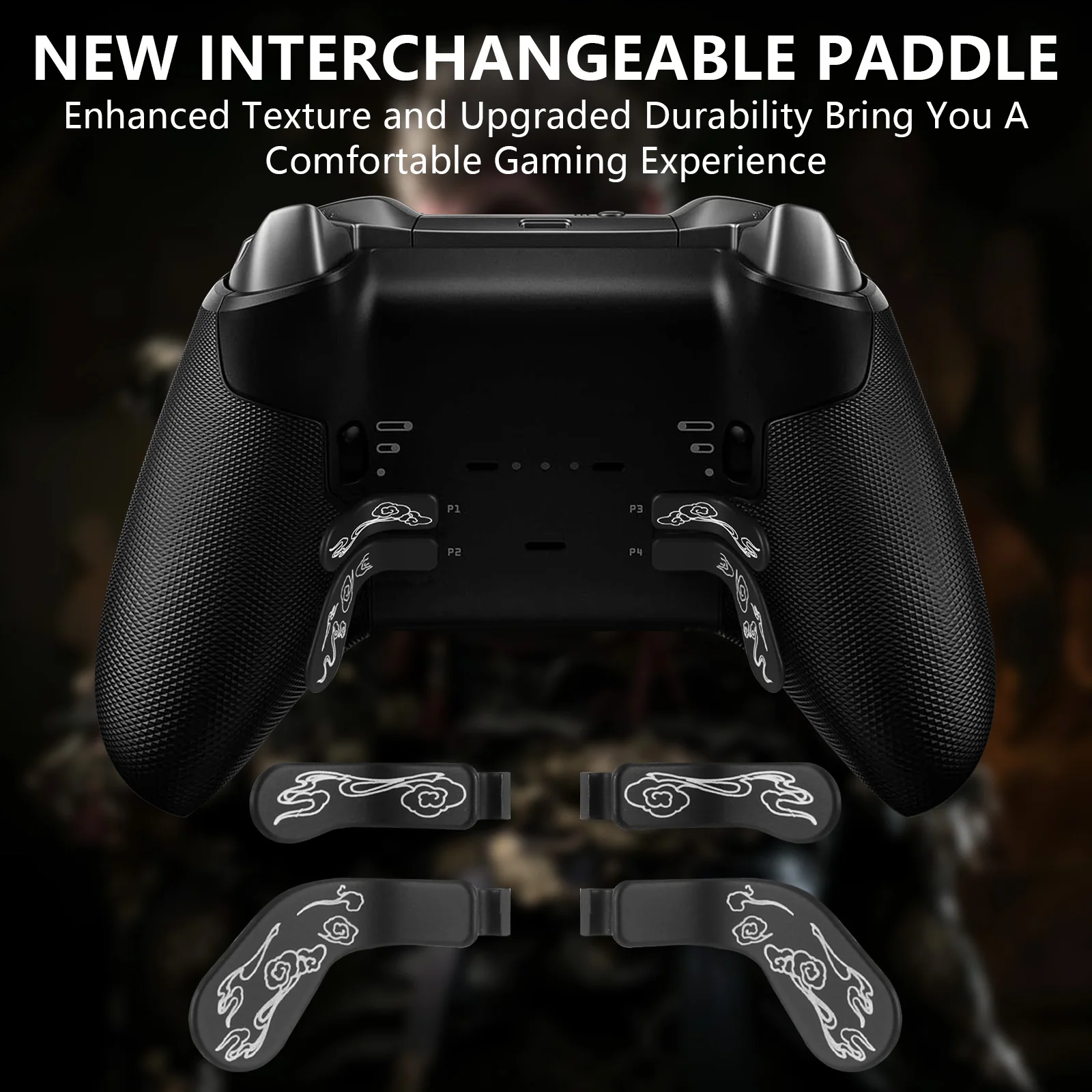 Tapa de Joystick de Metal 13 en 1 para Xbox One Elite Series 2 controlador Goku 6 Swap Stick 4 paletas accesorios de almohadillas D - imagen 4