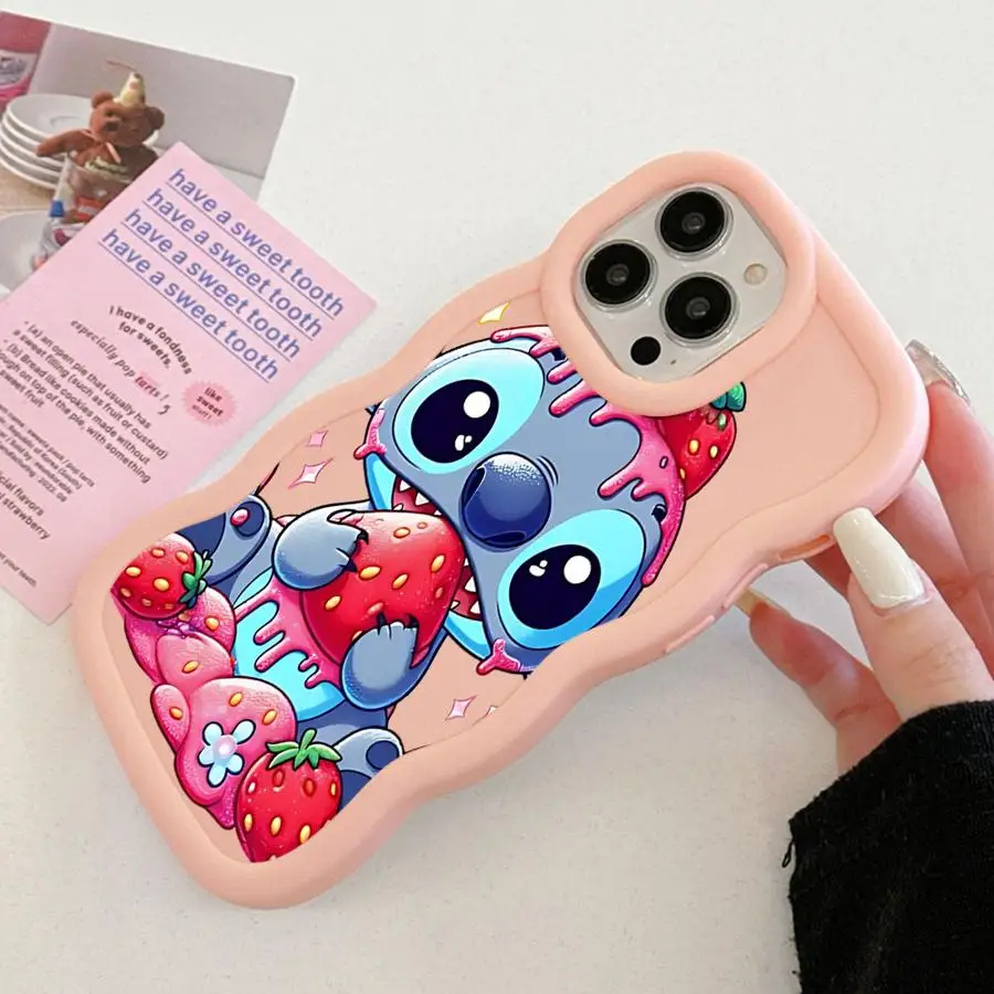 Funda de punto bonita de Disney para Xiaomi Redmi A1 A2 Plus 10A 14C A5 8 9C A3 13C 12C 10C TPU suave - imagen 3