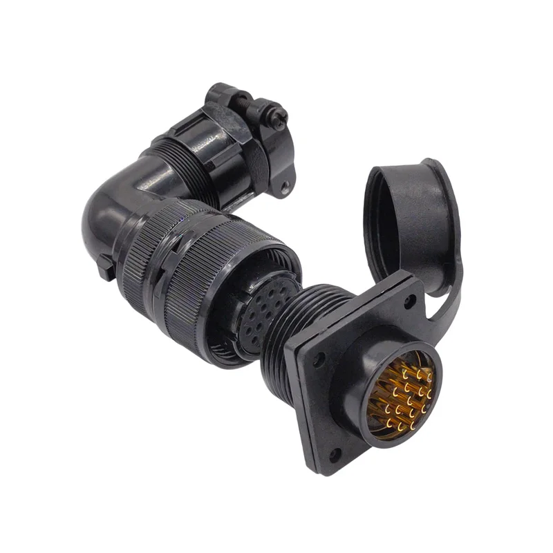 Conector de servomotor de 4 pines y 15 Pines, conector Circular YD28 impermeable, enchufe YD28K4T, YD28-15 - imagen 2