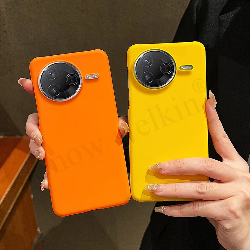 Funda de plástico duro mate de lujo para Xiaomi Poco F7 Pro PocoF7 F6 F5 F4 F3 F2 Ultra Pro, funda trasera de PC antihuellas para teléfono - imagen 5