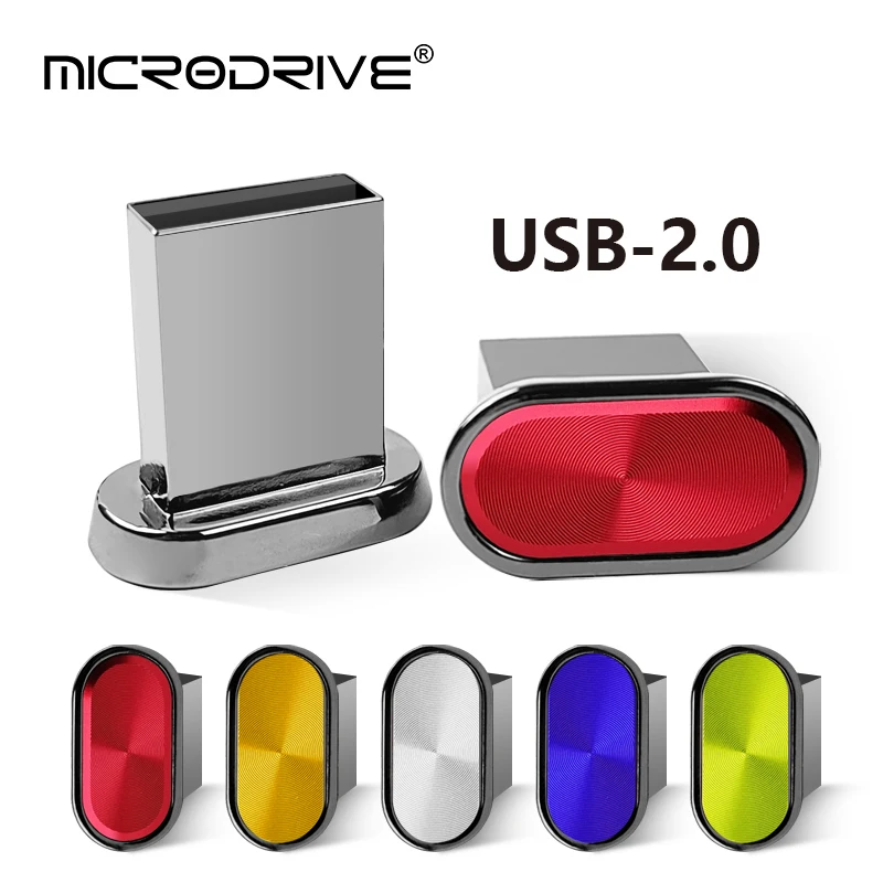 Unidad Flash USB Super Mini, Pendrive resistente al agua de 64GB, 32GB, 16GB, 8GB, 4GB, capacidad Real