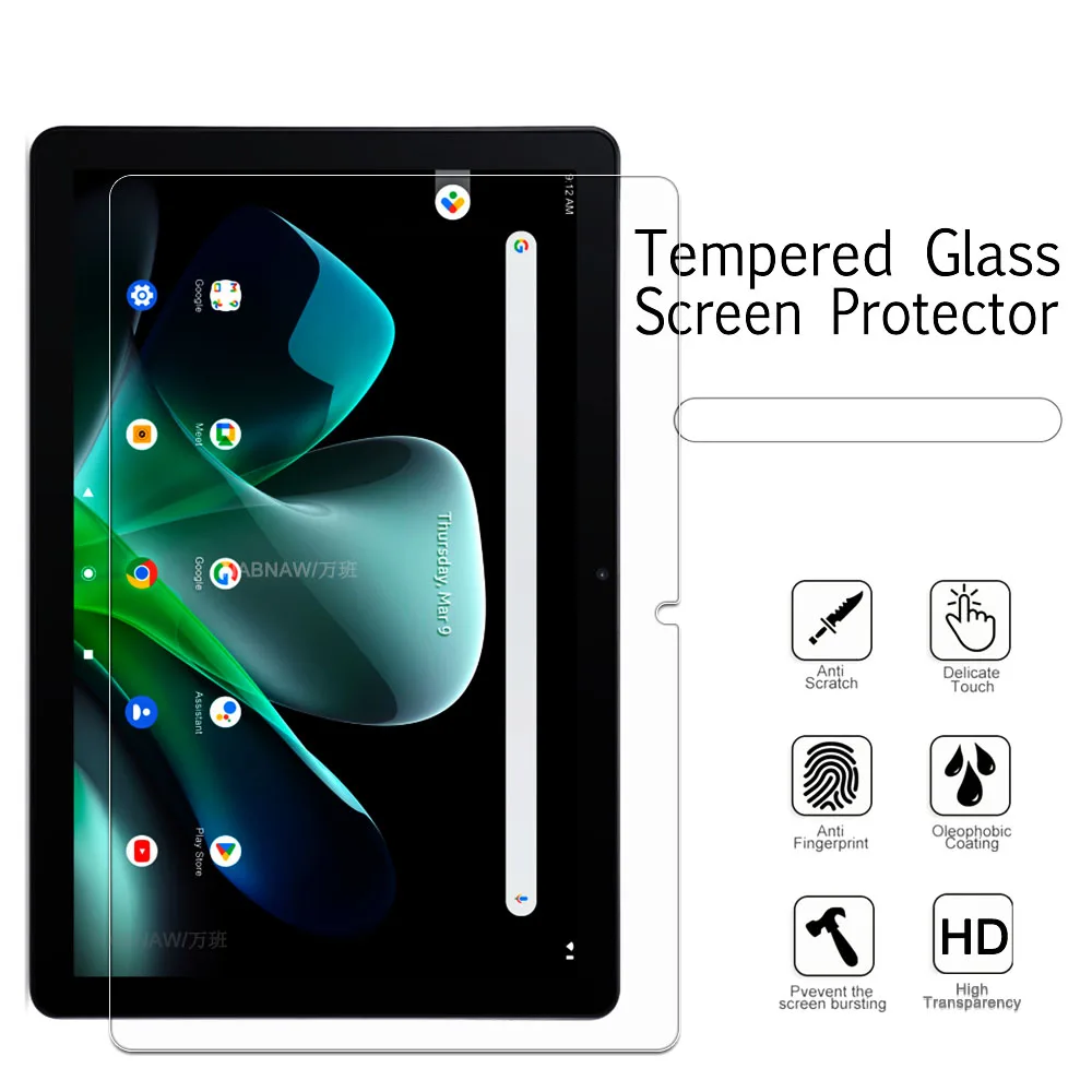Protector de pantalla HD a prueba de arañazos, vidrio templado para CHUWI ETPad, película protectora dura de 10,95 pulgadas, sin burbujas, 2 paquetes - imagen 3