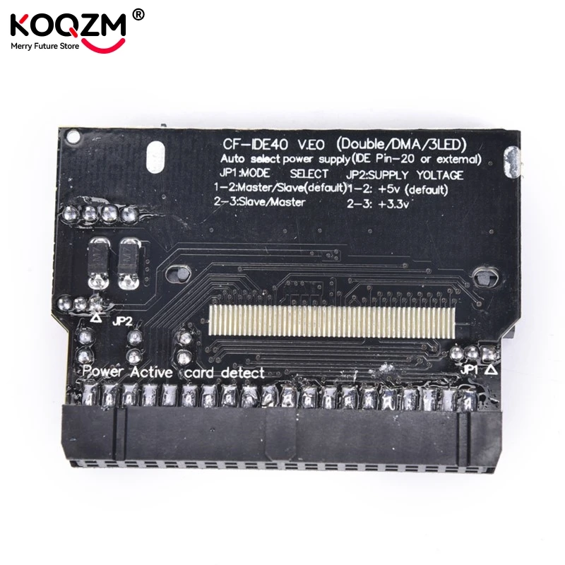 Adaptador de Flash compacto CF a 3,5 hembra, convertidor IDE de 40 Pines, tarjeta CF macho a IDE hembra, conector para ordenador portátil y PC