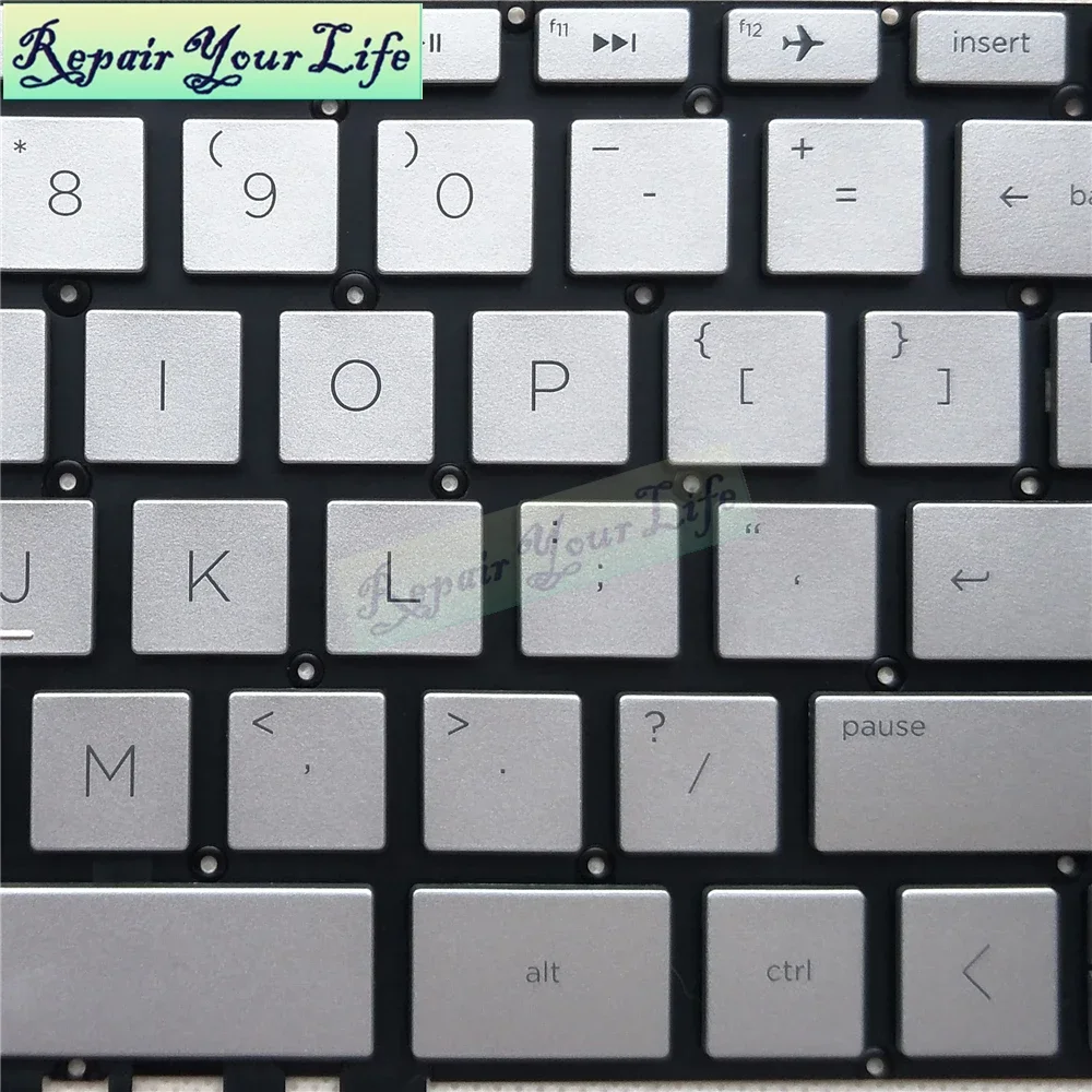 Teclado inglés para portátil HP Pavilion X360 14-CK 14-CM 14-DG 14Q-CS 14T-CM 14Q-CY 14-CE 14-CF TPN-Q188 Q190 L15601-001 - imagen 3