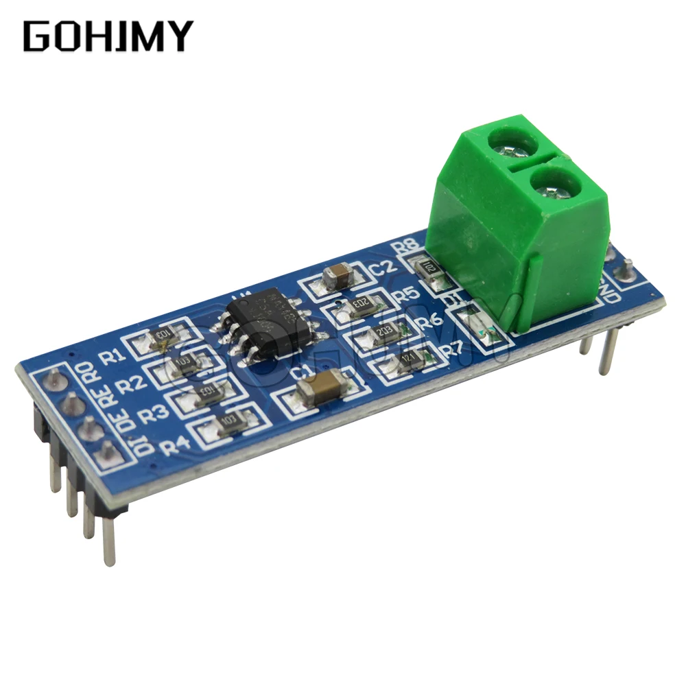 Módulo convertidor MAX485 RS-485 TTL, módulo RS485 MAX485CSA para microcontrolador, accesorios de desarrollo MCU