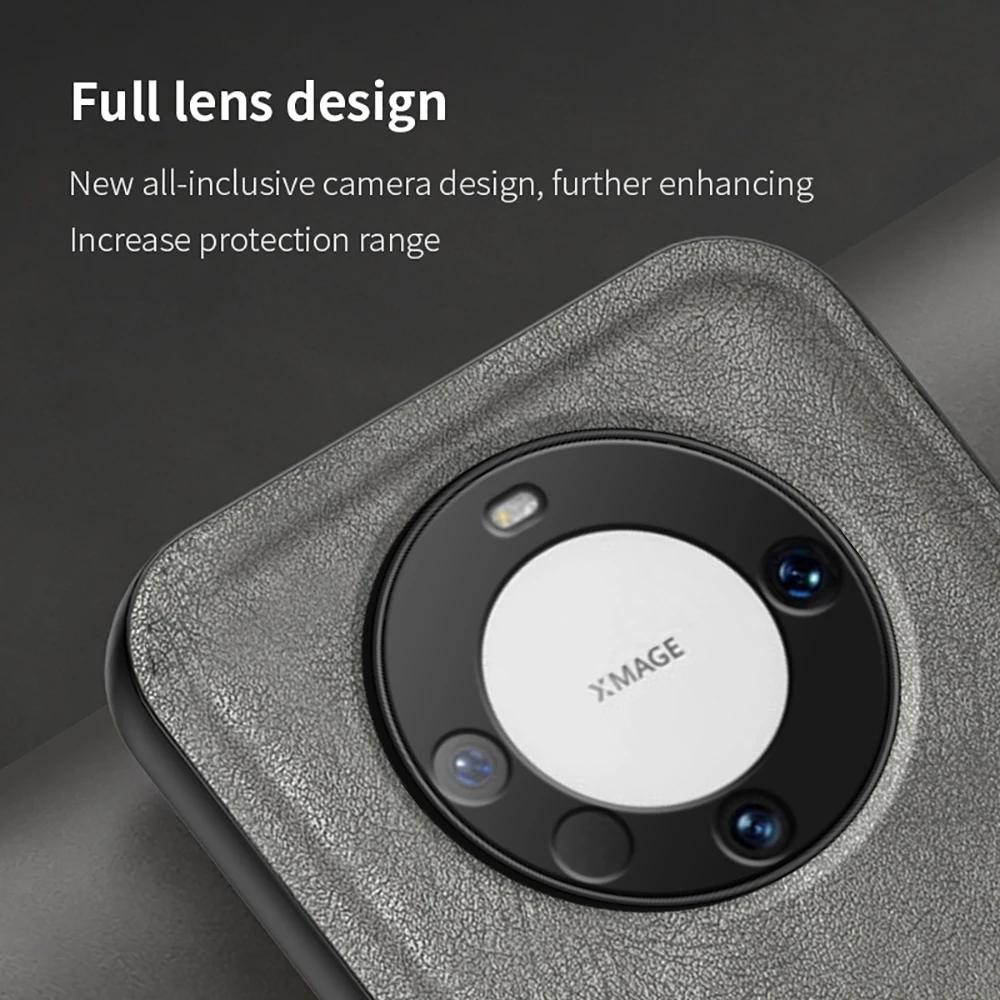 Funda de teléfono de cuero Retro esmerilada de lujo para Huawei Mate 60 Pro, cubierta de succión magnética para coche Huawey Hauwei Mate60 Mate60Pro 60Pro - imagen 4