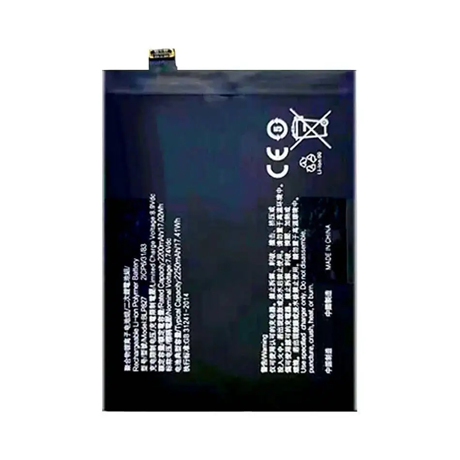 Batería de teléfono móvil de alta eficiencia 2250Mah para Oneplus 9 Pro One Plus 1+ Oneplus9 BLP827 - imagen 2