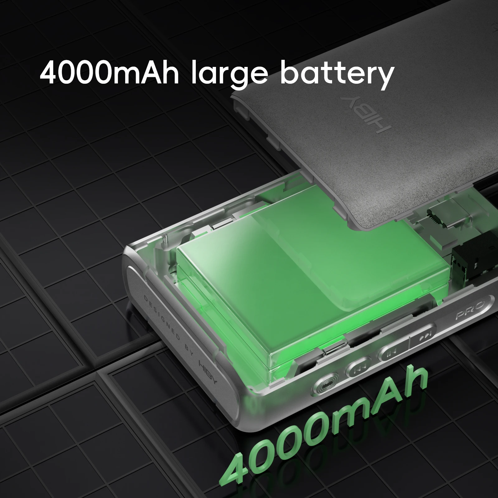 HiBy R3 Pro II HiFi MP3 Gen 2 reproductor de música USB DAC auriculares AMP CS43198 * 2 OPA1622 * 4 480mW 4000mAh salida DSD256 MQA 8X PD2.0 - imagen 4