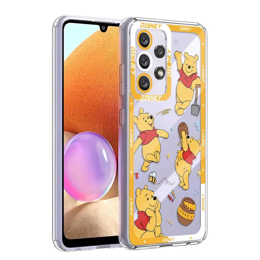 Funda de teléfono Disney Winnie Bear Tigger para Samsung, A13, A14, A15, A23, 4G, 5G, A24, 4G, A25, A33, A34, A53, A54, A73, A35, A55, bolsa 5G - imagen 5