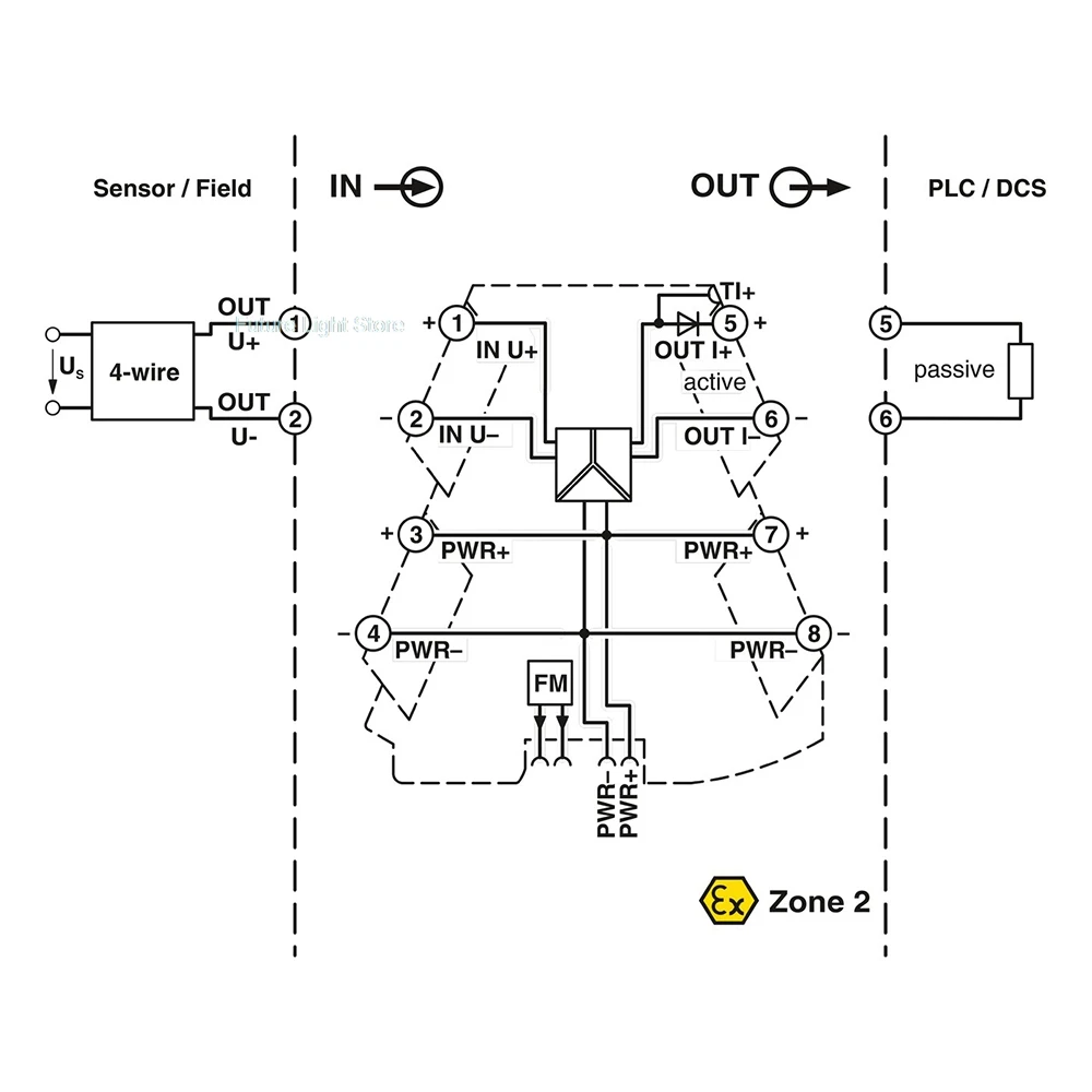 MINI MCR-2-U-I4-PT 2902030   Acondicionador de señal de 3 vías 0V...10V 4mA...20mA para Phoenix - imagen 2