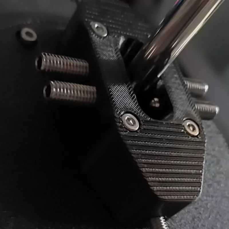 Simracing-placa de palanca de cambios secuencial, Kit de amortiguación de palanca de cambios H, adaptador Mod de actualización para Thrustmaster TH8A - imagen 2