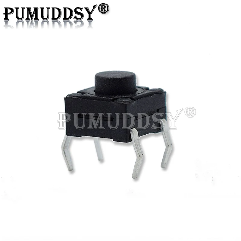 Interruptor táctil impermeable 6x6, 6x6x4,3/5/6/6, 20 unidades por lote interruptor en línea a prueba de polvo Ibuw, 5/7/8/9/10/11/12, 6x6x4,3, 6x6x10, 6x6x12 DIP, nuevo - imagen 3