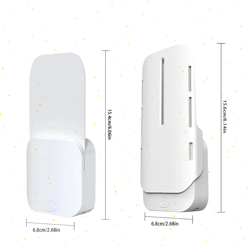 Lámpara antimosquitos con señuelo de luz UV, trampa adhesiva para interiores para el hogar - imagen 2
