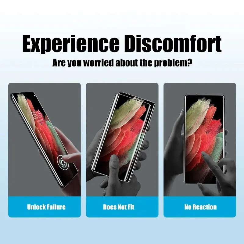 4 Uds película de hidrogel cubierta completa para Samsung Galaxy A50 A51 A52 A53 A70 A71 A72 A73 A12 A21S A52S A33 A54 A20 A40 Protector de pantalla - imagen 4