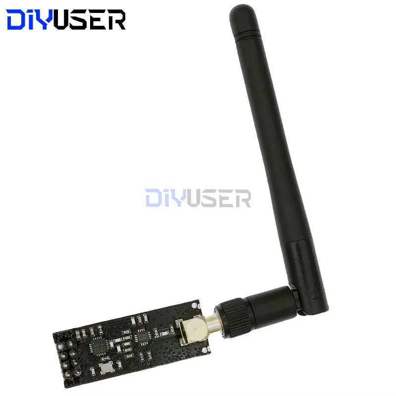 DIYUSER-módulo inalámbrico NRF24L01 + PA + LNA 2,4G, 1100 metros de larga distancia con antena - imagen 4