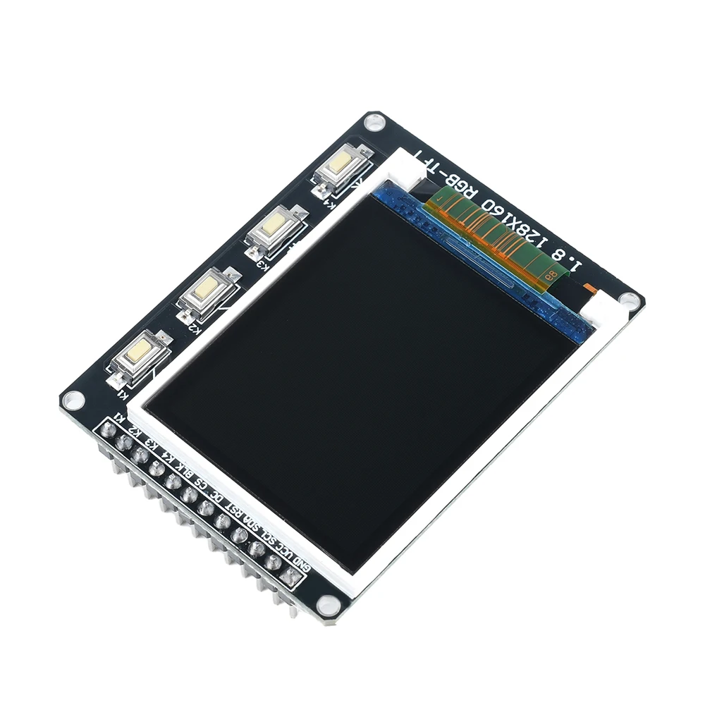 Pantalla TFT 0,96/1,3/1,44/1,8 pulgadas TFT IPS pantalla a todo color módulo de pantalla LCD con 4 botones ST7735/ST7789 controlador SPI - imagen 3
