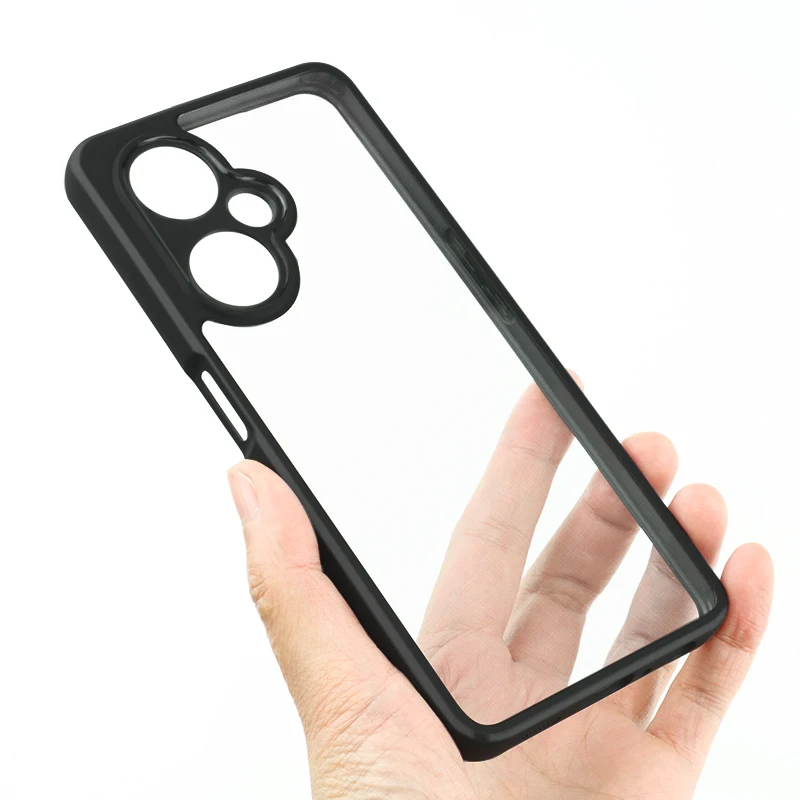 Para Oneplus Nord CE 3 Lite 5G Funda para Oneplus Nord CE 3 Lite Funda dura transparente TPU carcasa a prueba de golpes parachoques trasero - imagen 3