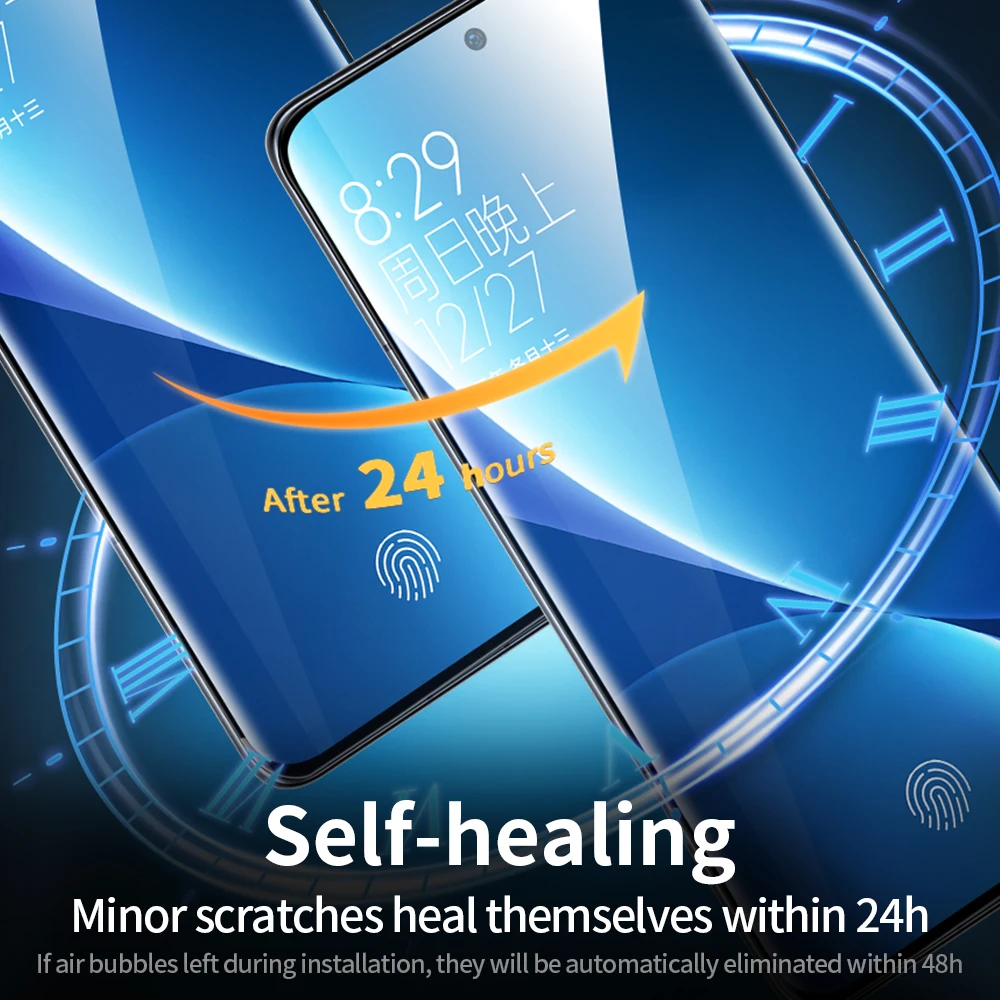 Película hidrogel - Detalle de acabado HD mate