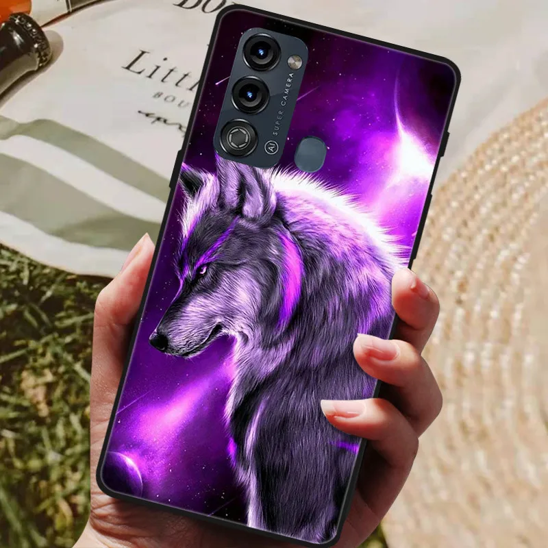 Para ITEL Vision 3 funda de moda pintada de silicona negra funda trasera suave para Itel Vision 3 funda de teléfono Vision3 6,6 pulgadas 2022 Coque - imagen 5