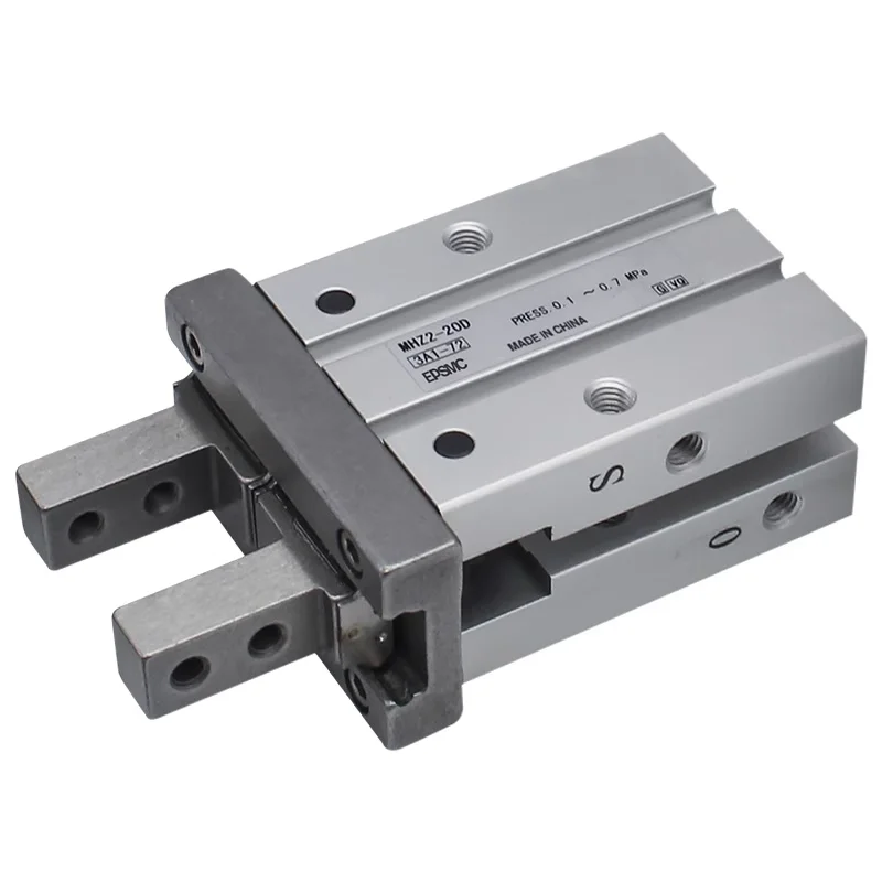 HOFUJNG MHZL2 Cilindro de agarre de aire neumático de estilo paralelo MHZL2 16D 20D 25D 10S 16S 20S 25S Cilindro de agarre de doble efecto - imagen 2