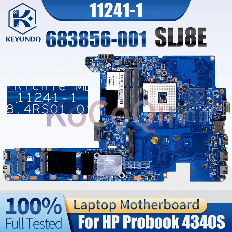 11241-1 para placa base de portátil HP Probook 4340S 683856 -001 Placa base para portátil SLJ8E - imagen 3
