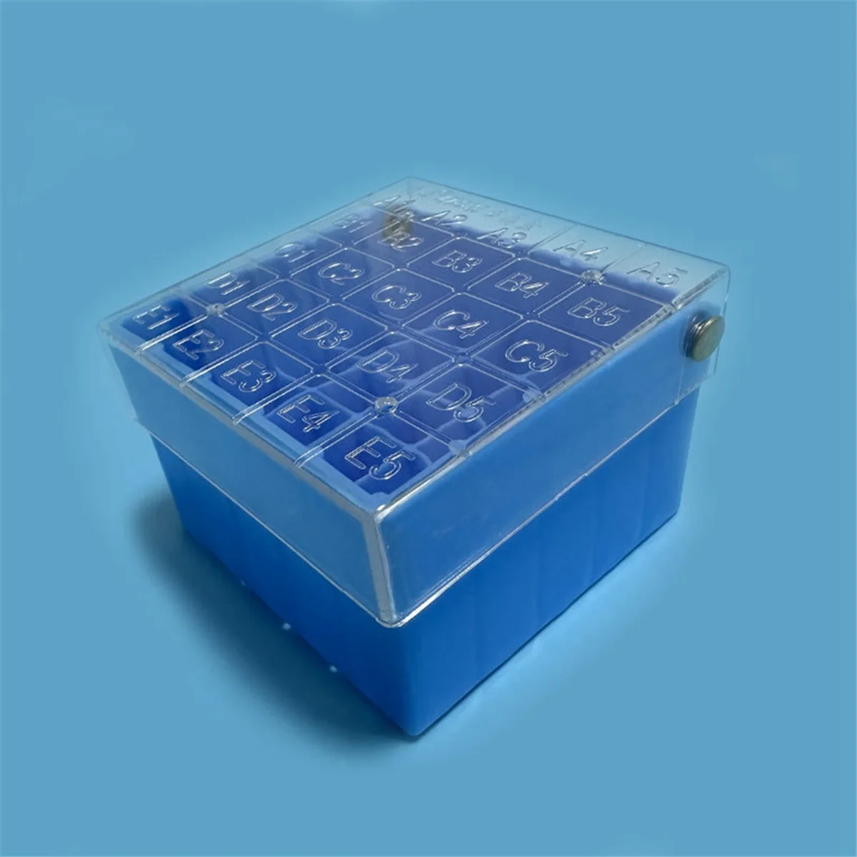 Caja de tubo SUPER HOT Caja de tubo de almacenamiento congelada Caja de muestra congelada Amarillo - imagen 3