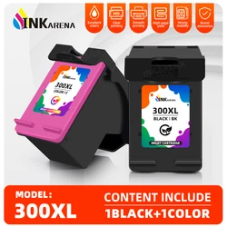 Inkarena HP 300XL – Cartucho de tinta negro recargado